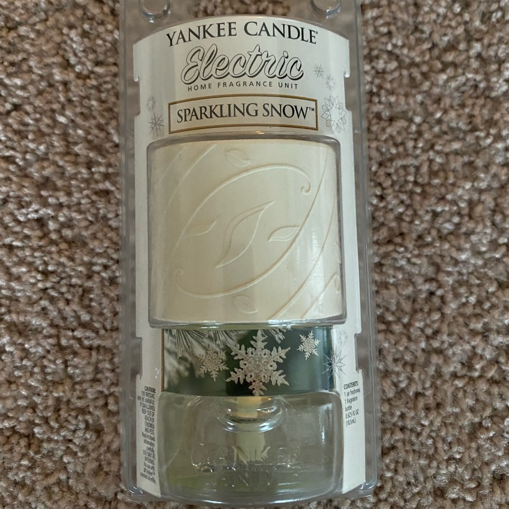 Yankee Candle Sparkling Snow Electric Home Fragrance Unit Plug In